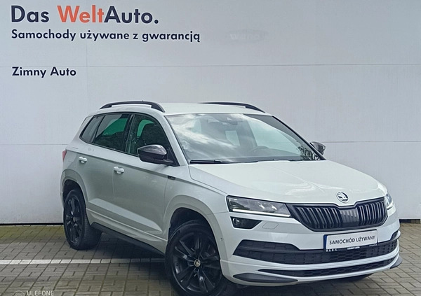 Skoda Karoq cena 114900 przebieg: 106355, rok produkcji 2019 z Pasłęk małe 529